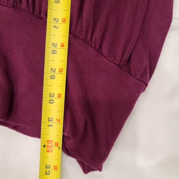 Dark purple dress/extra long top - Picture 5 of 8